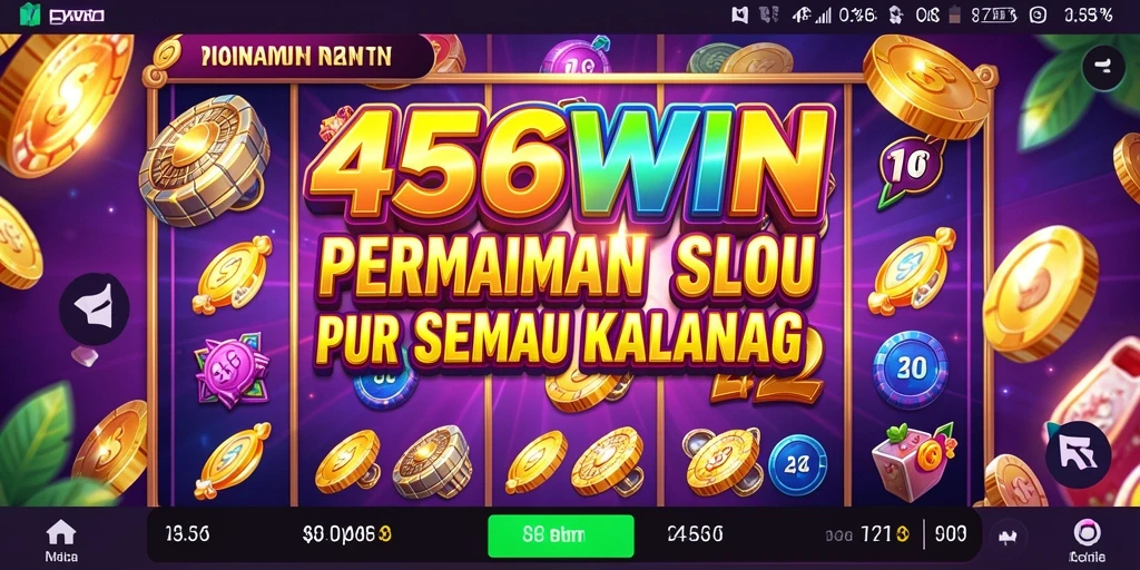 Tampilan gameplay menarik dari 456WIN dengan berbagai tema Slot.