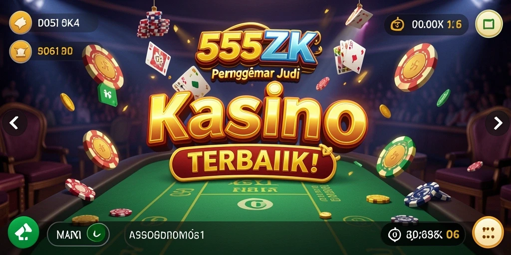 Tampilan gameplay menarik dari 555ZK dengan pengalaman Kasino yang mendebarkan.