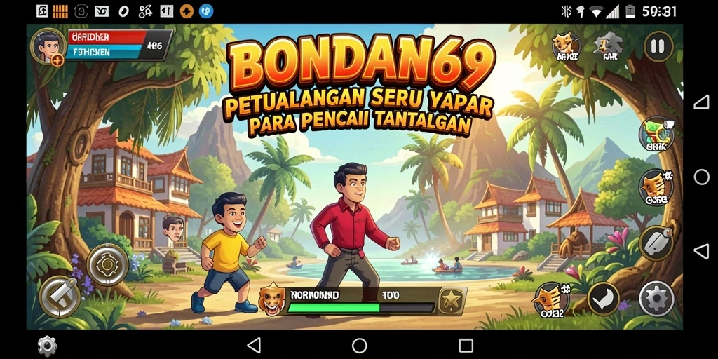 Screenshot menunjukkan gameplay BONDAN69 yang menantang dan menarik.