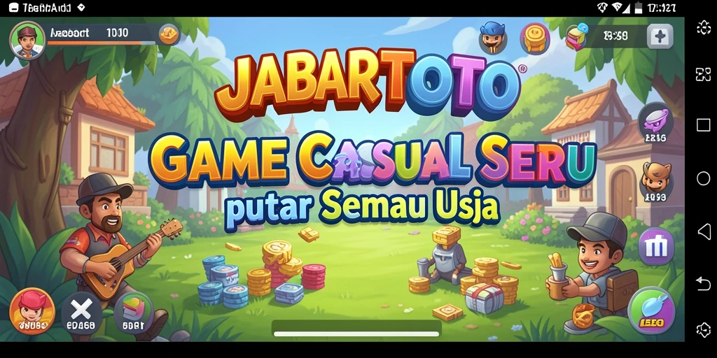 Tampilan gameplay seru dan menarik dari JABARTOTO.
