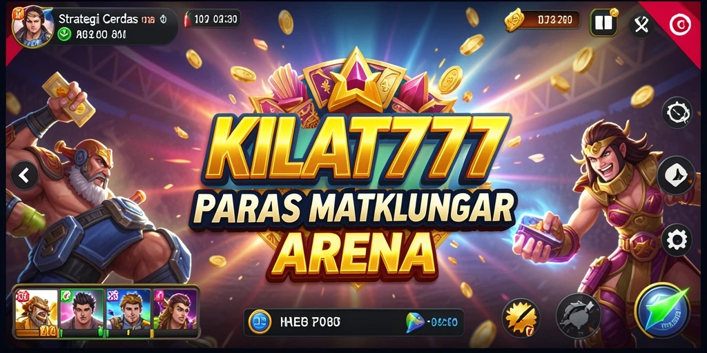 Tampilan gameplay KILAT777 yang menegangkan dan strategis.