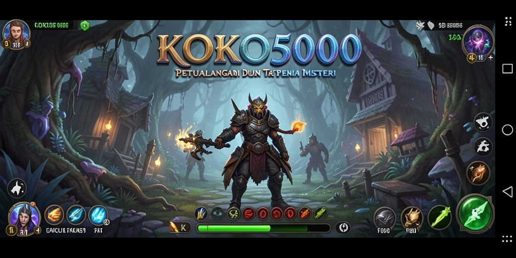 Tampilan gameplay KOKO5000 yang menarik dan penuh petualangan.