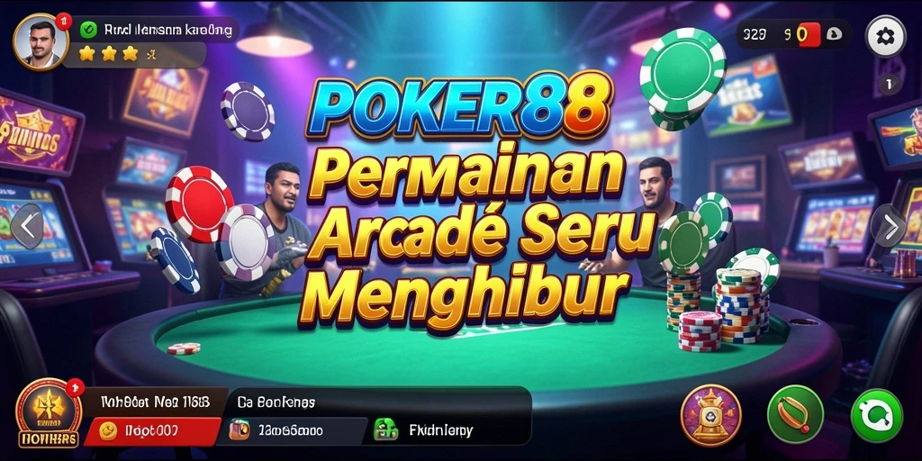 Screenshot gameplay POKER88 yang menampilkan aksi seru dan menantang.