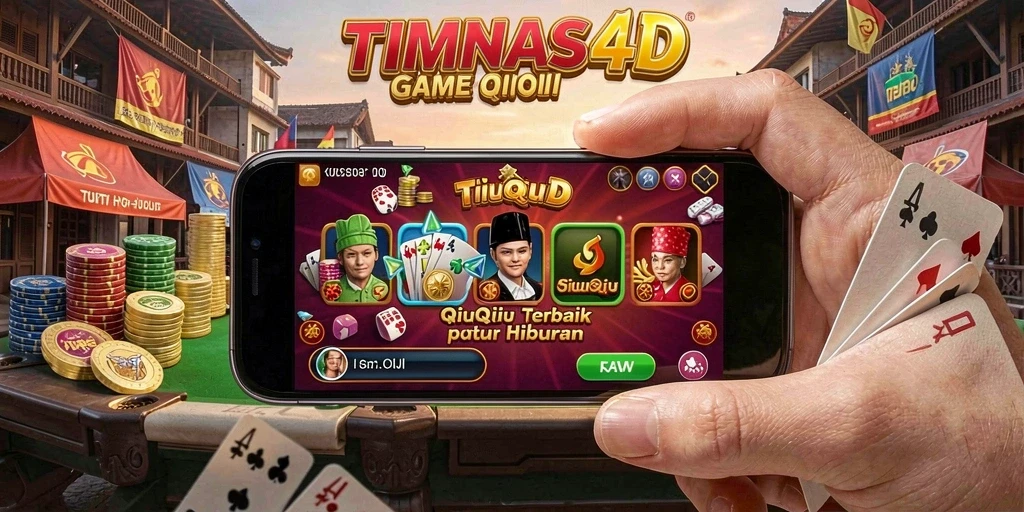 Tampilan gameplay seru TIMNAS4D saat bermain QiuQiu.