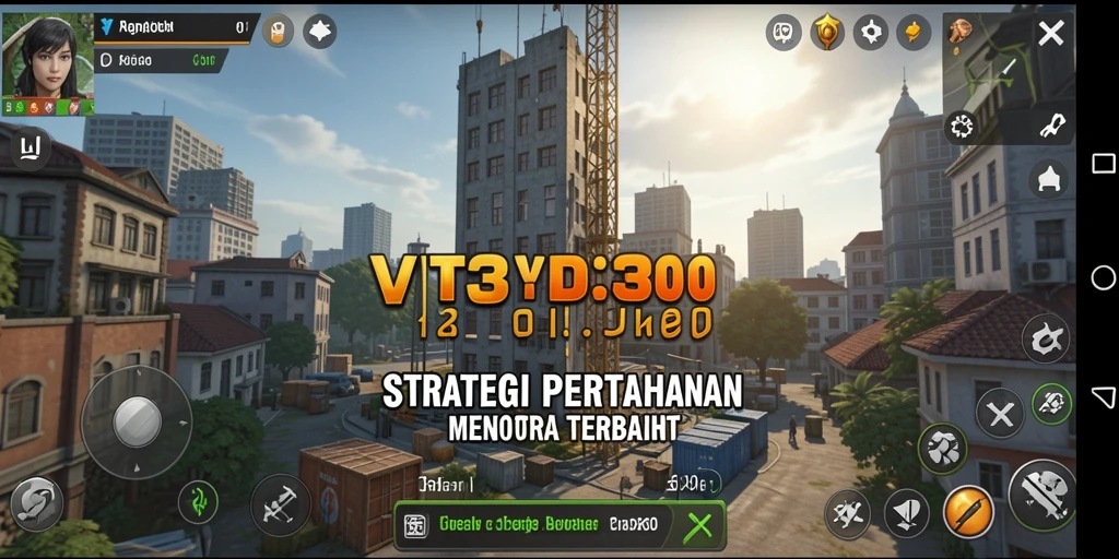 Tampilan karakter dan menara dalam gameplay Tower Defense yang menarik.